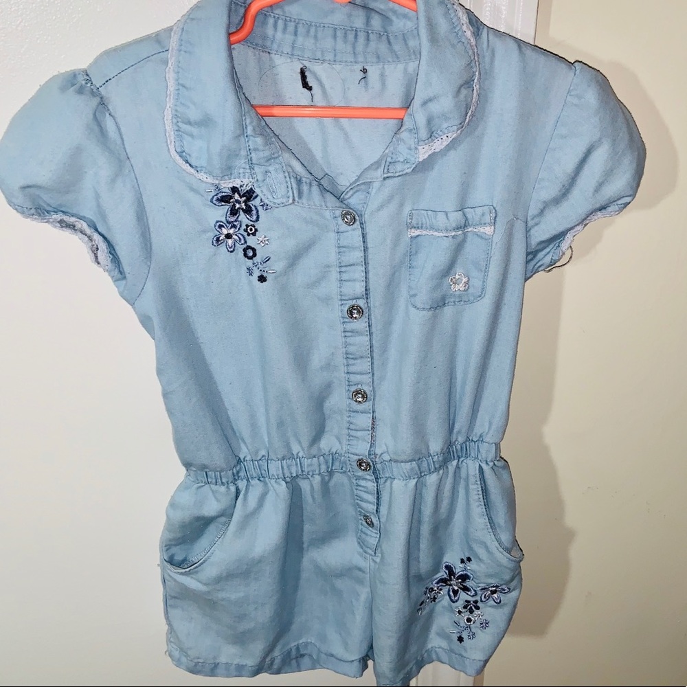 Blue romper